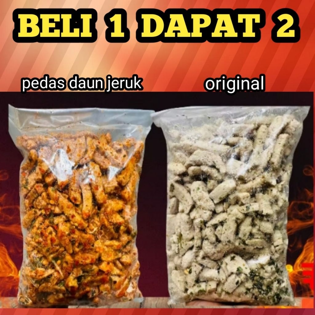 

Beli 1 Dapat 2! Basreng Pedas & Original Super Renyah