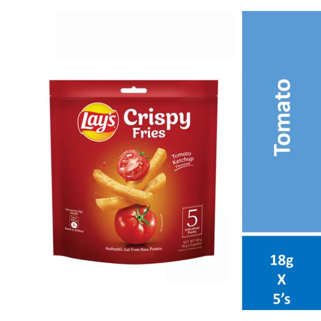 

LAYS CRISPY FRIES TOMATO