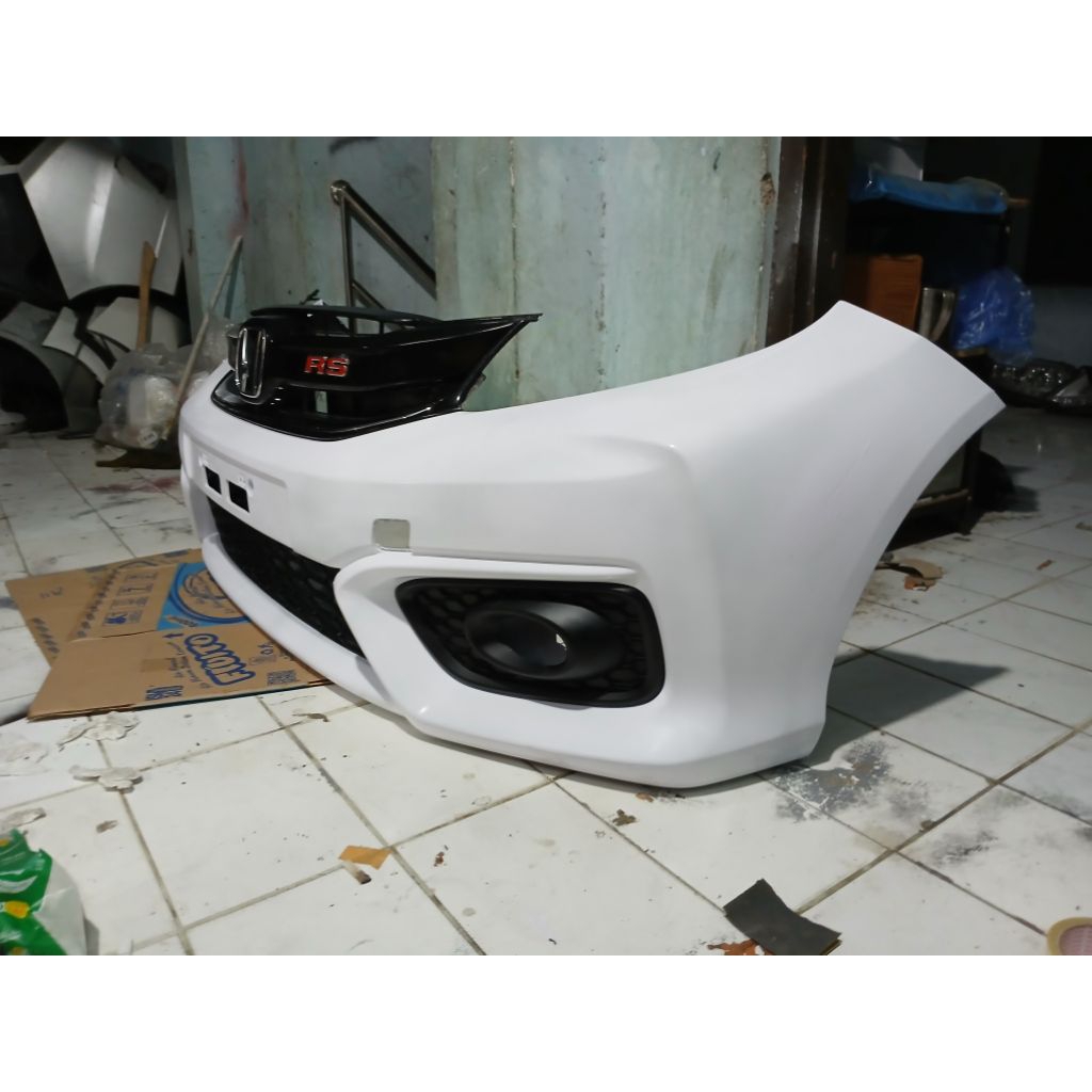 bumper depan brio rs 2017 original HONDA wajib cet ulang