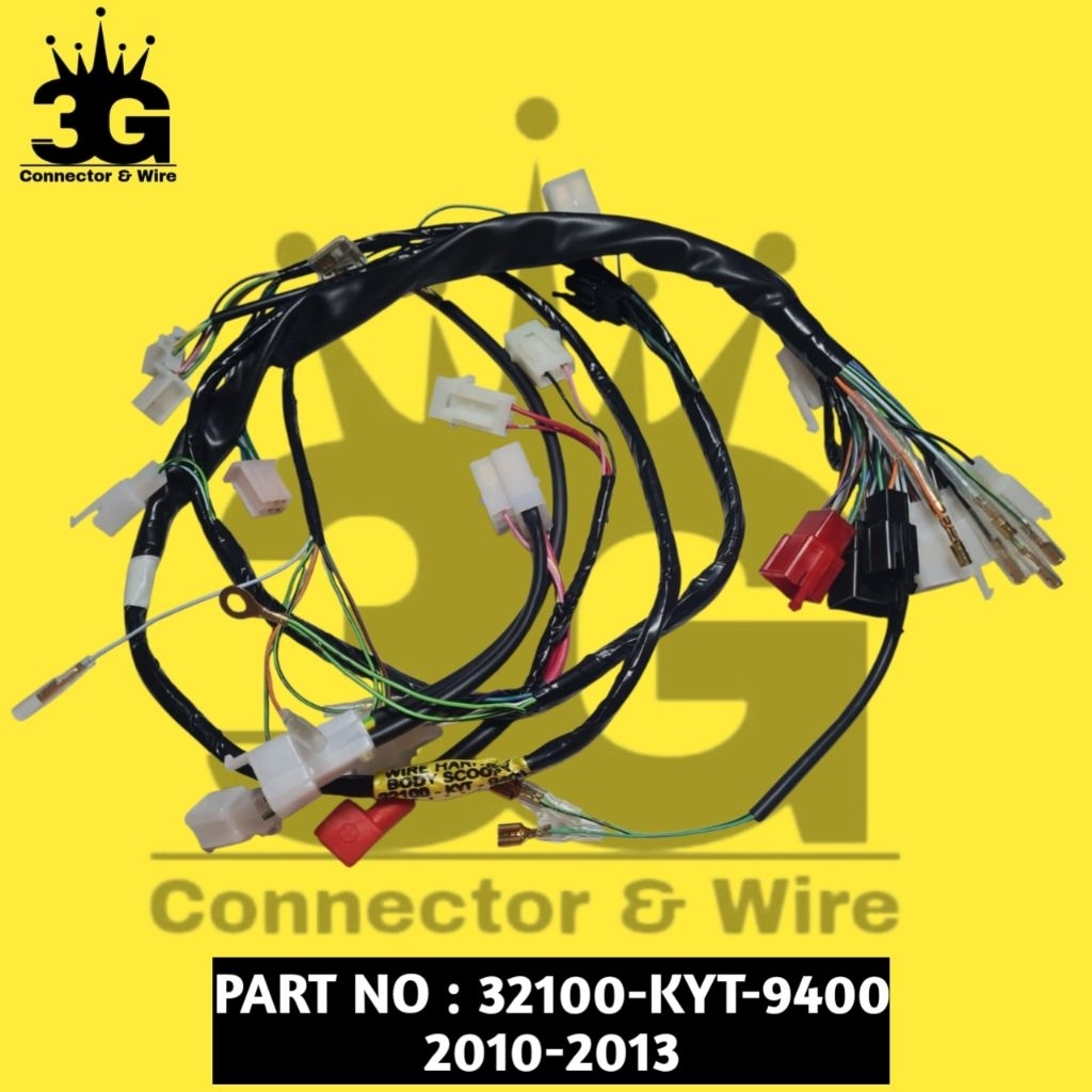 KABEL BODY HONDA SCOOPY KARBU KYT 2010-2013