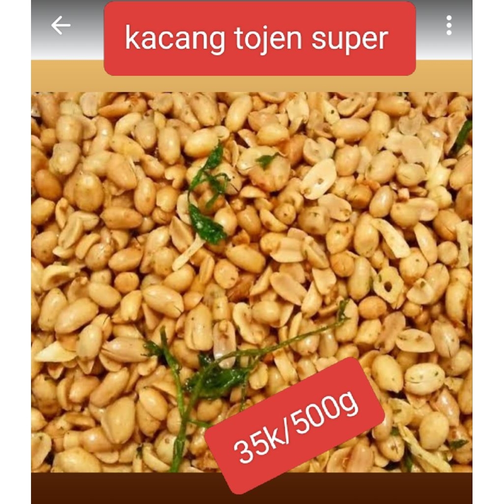 

kacang tojen super 500gram