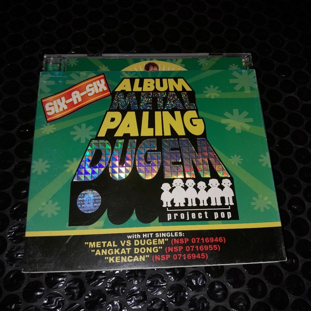 cd project pop album metal paling dugem