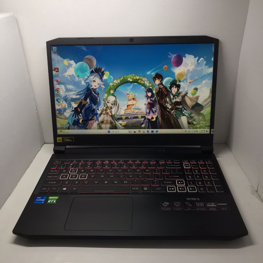 LAPTOP GAMING ACER NITRO 5 AN515-57 16/1000 I5 GEN 11 RTX 3050 144HZ MULUS