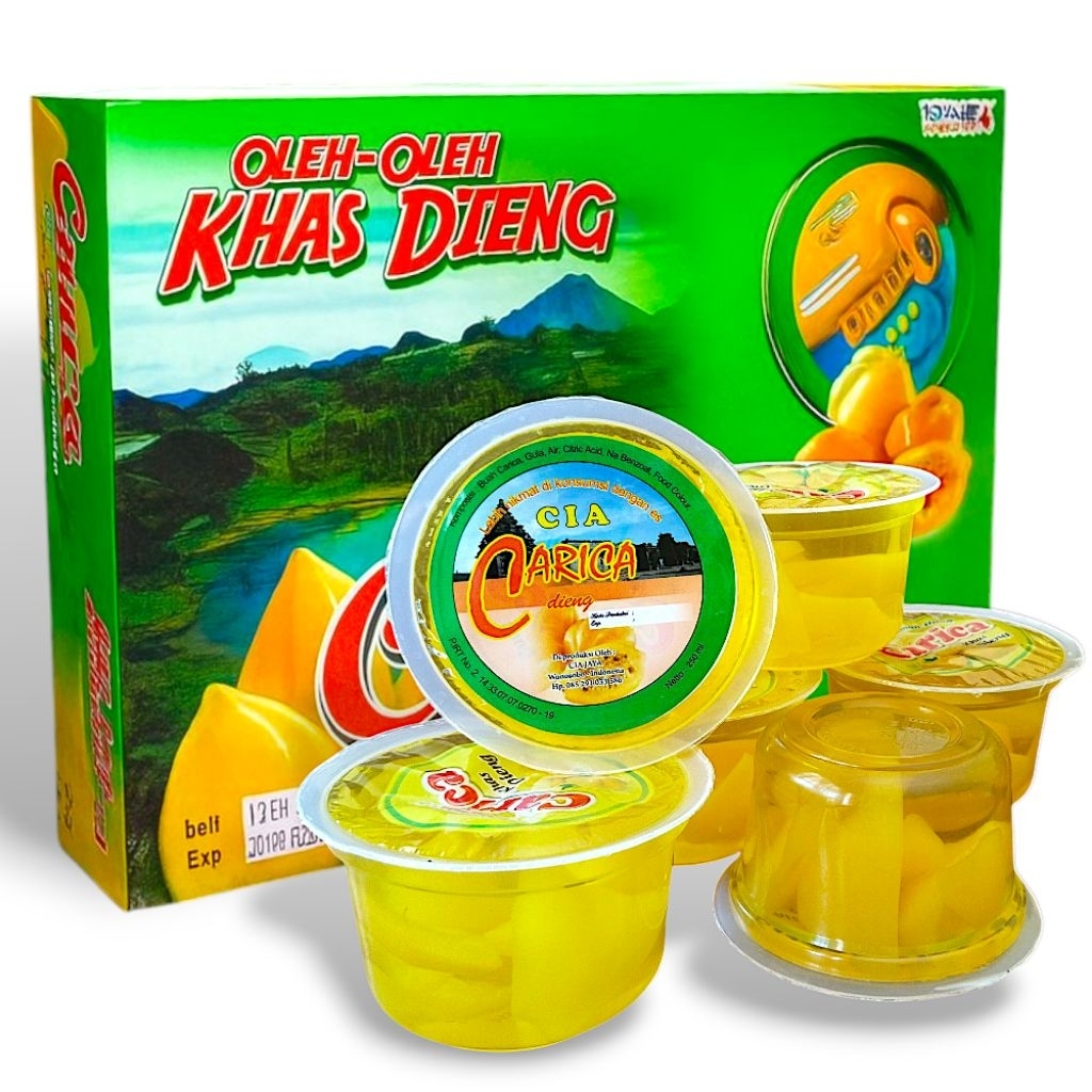 

Carica Dieng Premium Box JUMBO 1,5 KG - Manisan Buah Carica khas Dieng