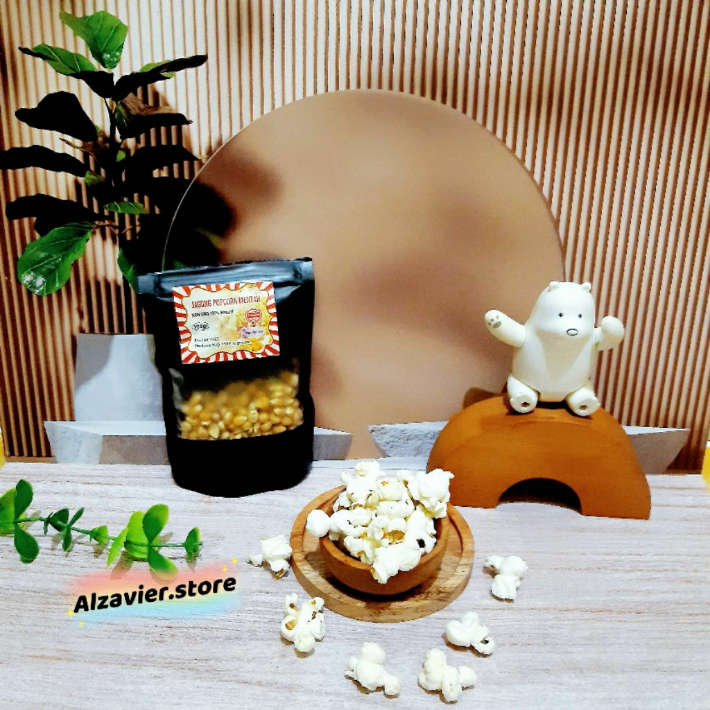 

Jagung Popcorn Mentah isi 100gr bahan popcorn berondong cemilan bioskop corn Enak Halal Sale