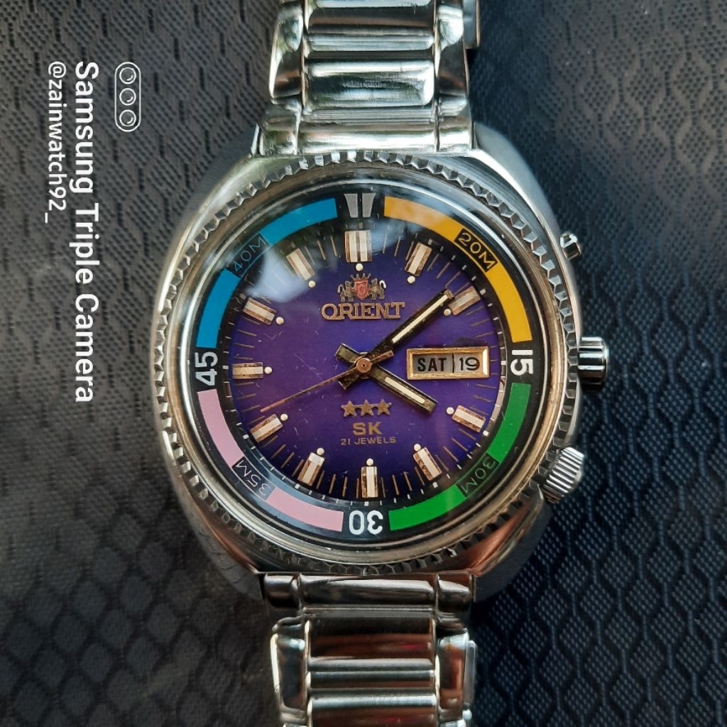 Jam Tangan Pria Orient SK Sea King Automatic Vintage Original
