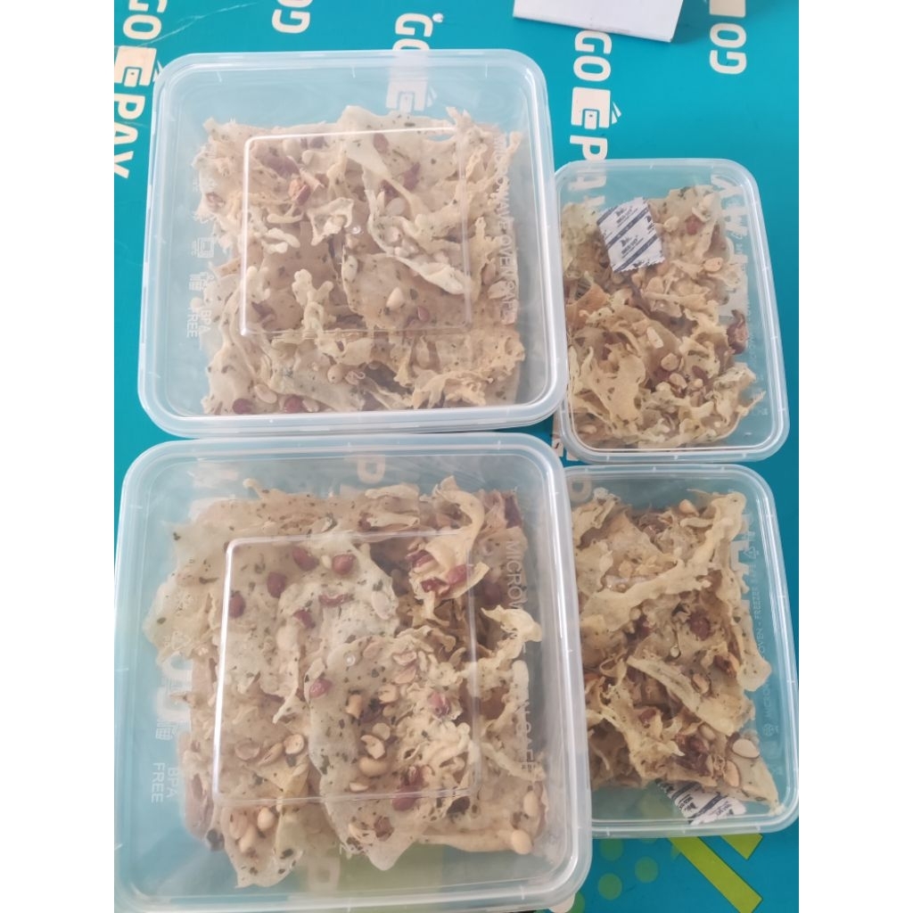 

kerupuk Peyek Kacang Surabaya 250 gr