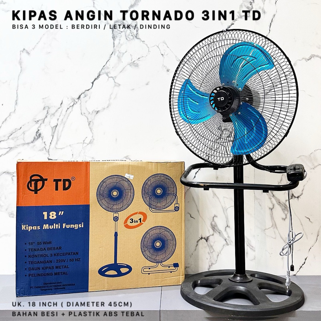 KIPAS ANGIN TORNADO 3IN1 - KIPAS ANGIN BESAR