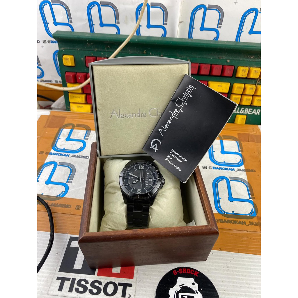 ALEXANDRE CHRISTIE BLACK BEKAS LENGKAP FULLSET