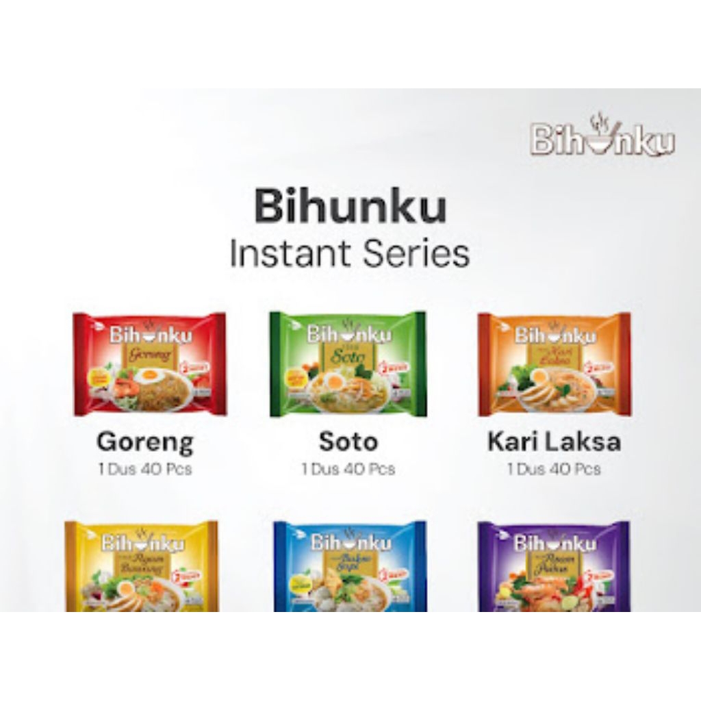 

Bihunku Instan - Kari Laksa - 40 pcs 1 karton | mie instan halal murah siap jual