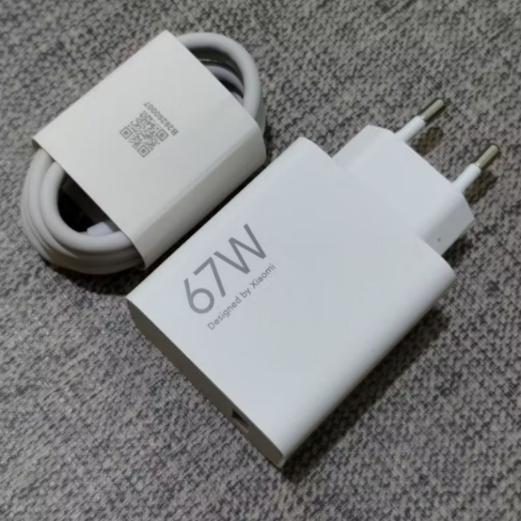 Charger 67W Xiaomi 11 Ultra Original 100% Type C Adapter Turbo Fast Charging 67 Watt