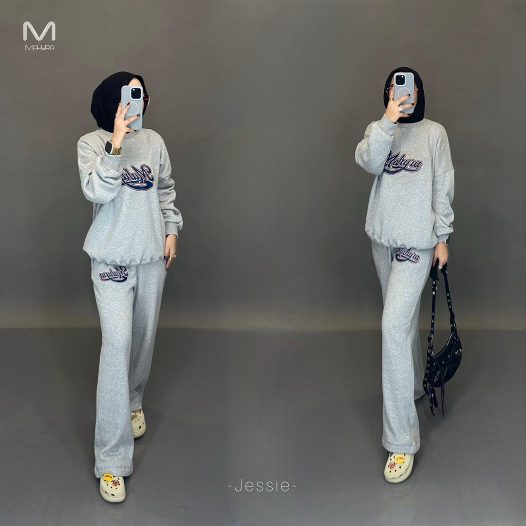 SETELAN MAHYRA / ONE SET CELANA MAHYRA READY