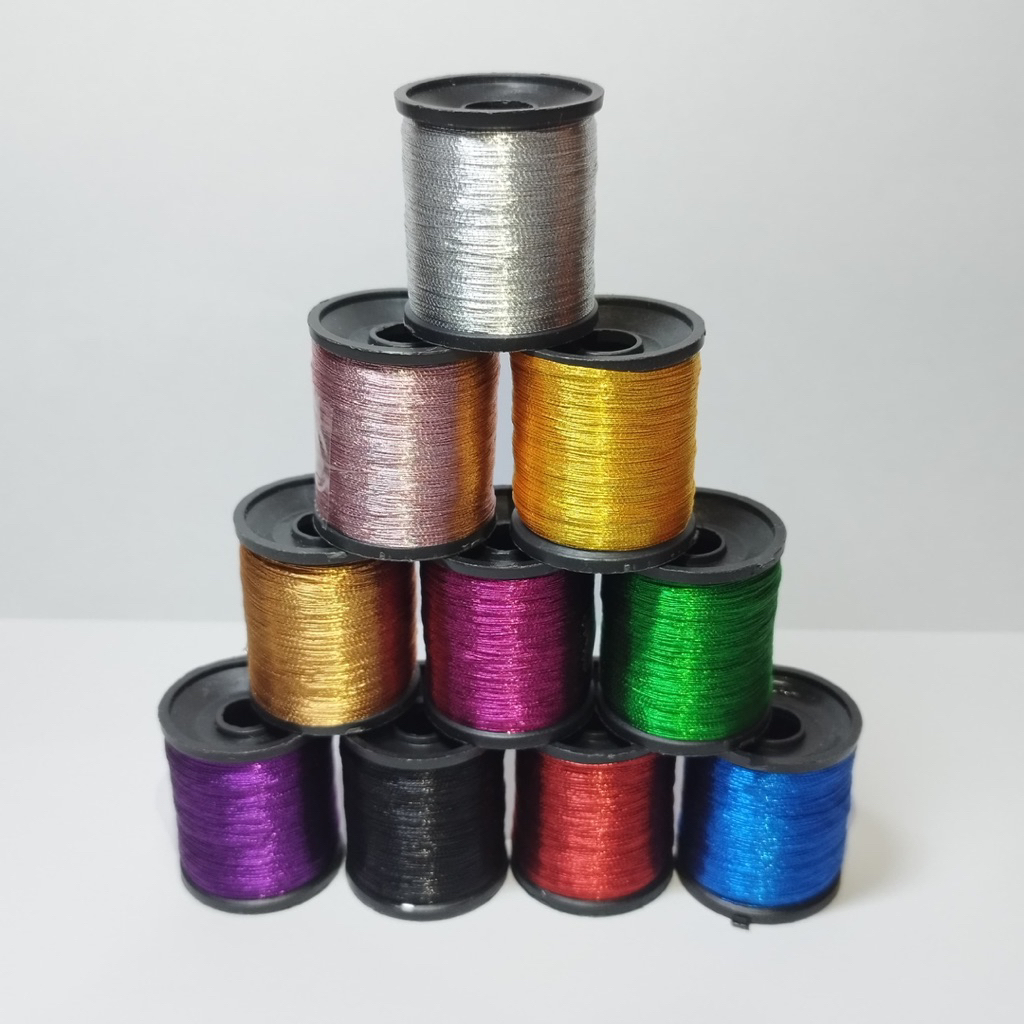 Benang NCP Metalik Premium | Benang NCP Size A | Benang Wraping Joran NCP Metalik