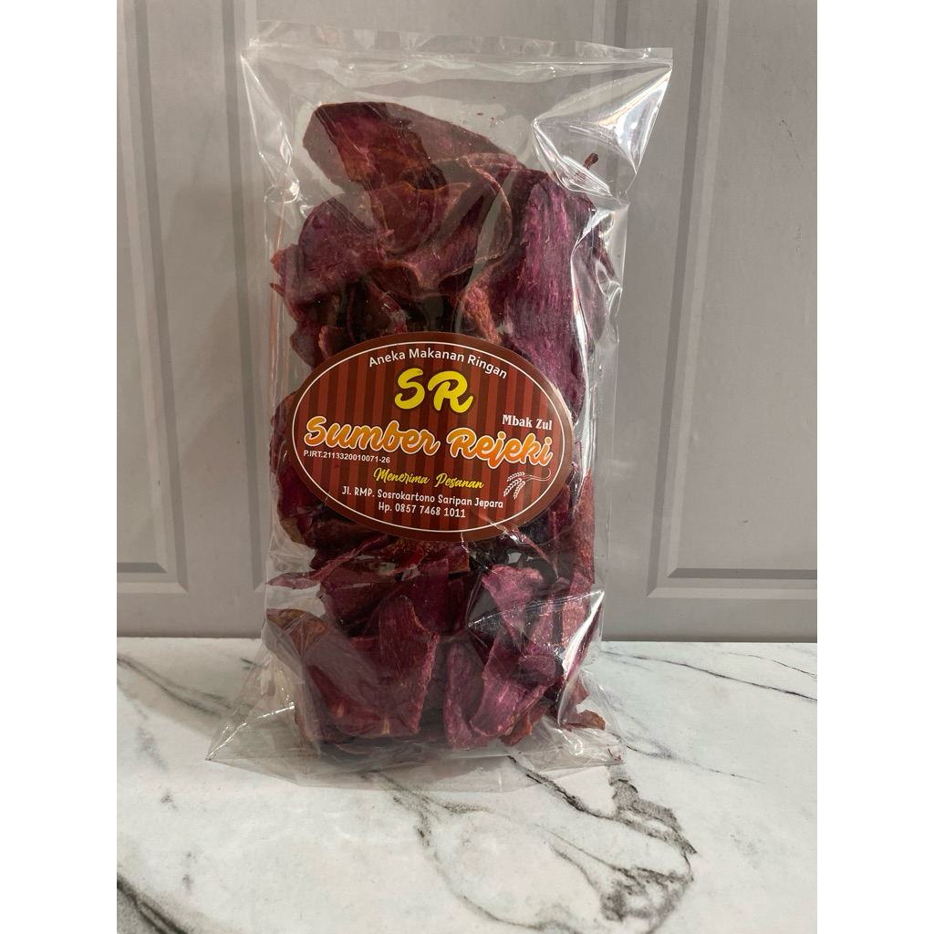 

KRIPIK UBI UNGU BERAT 180 gram