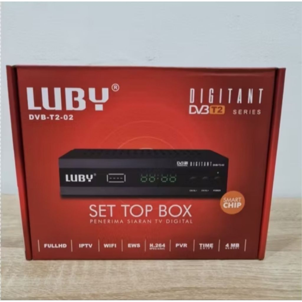 set top box luby DVB T-2/C