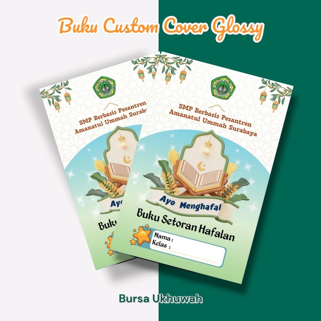 

Buku Custom Ukuran A5 Laminating