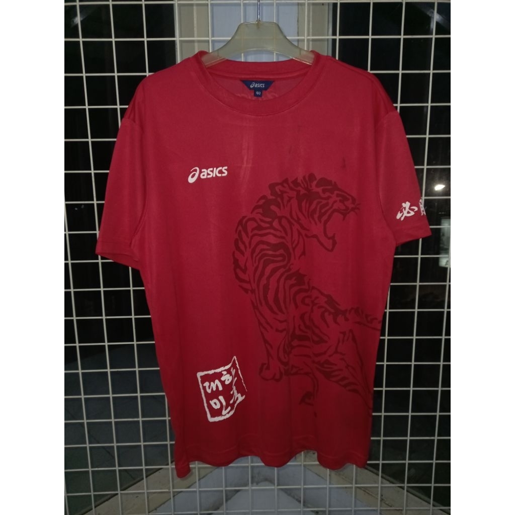 JERSEY ORIGINAL ASICS MERAH FIGHTHING KOREA