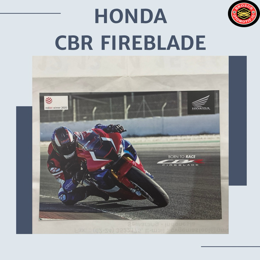 Brosur Honda CBR Fireblade ( flyer )