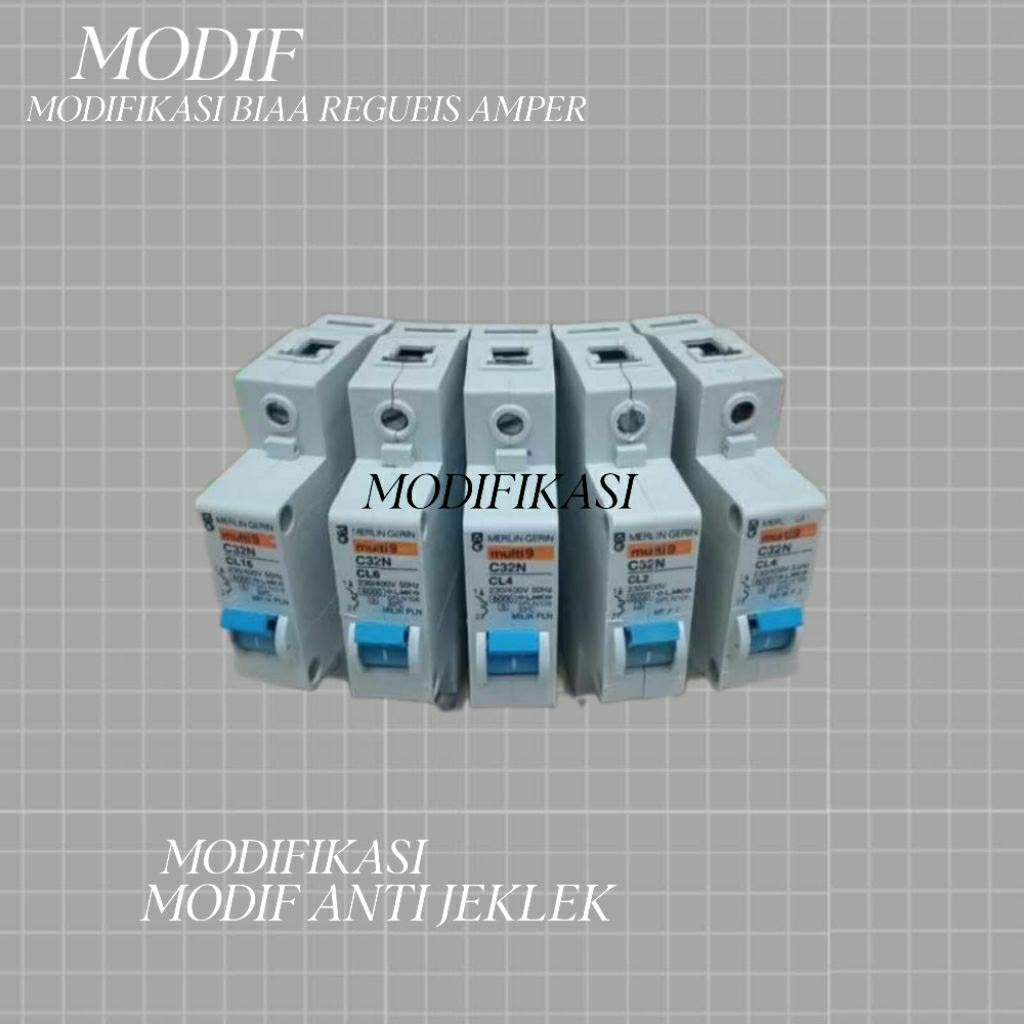 mcb pln modifikasi anti jeklek