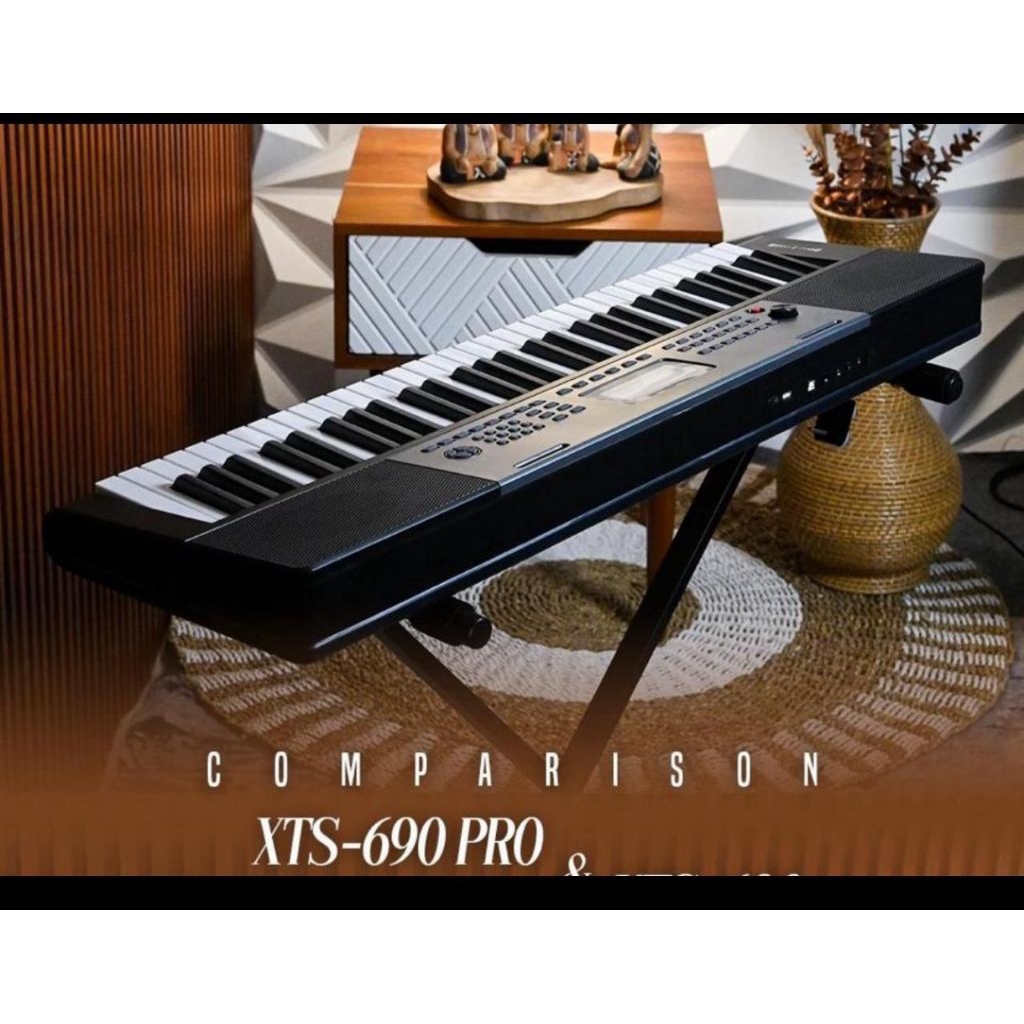 Keyboard XTS 690 piano keyboard xts690 PRO alat musik