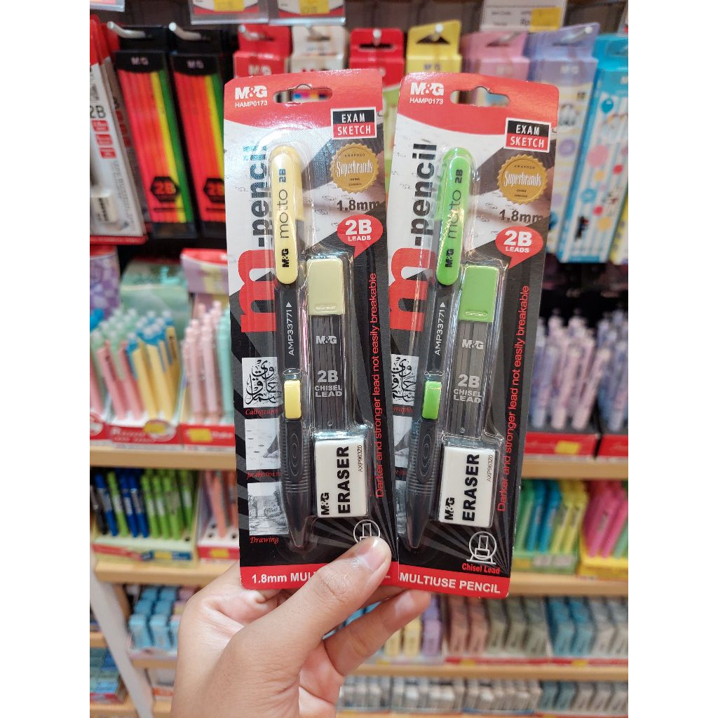 

M&G M-PENCIL 2B PENCIL MECHANIC 1.8mm