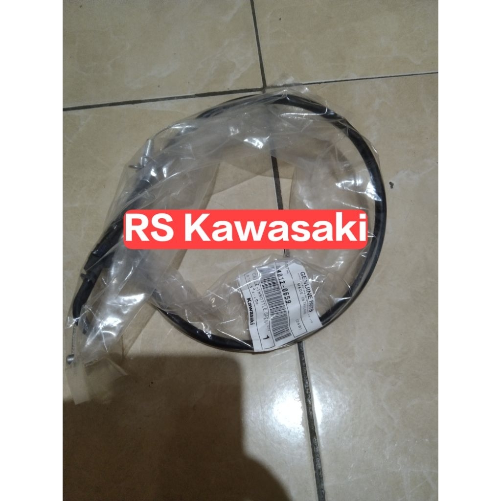 kabel gas tali gas new ninja 250fi new 250 fi new open original