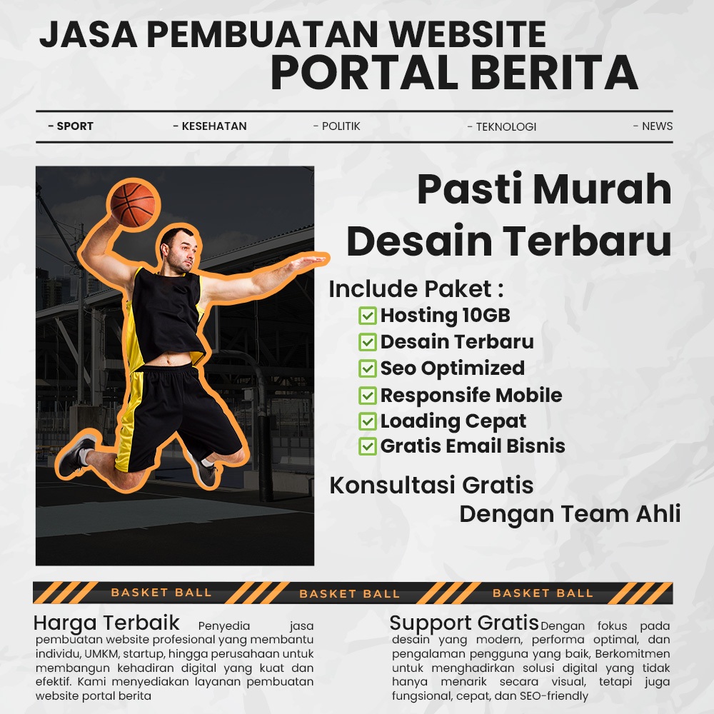Jasa Pembuatan Website Portal Berita