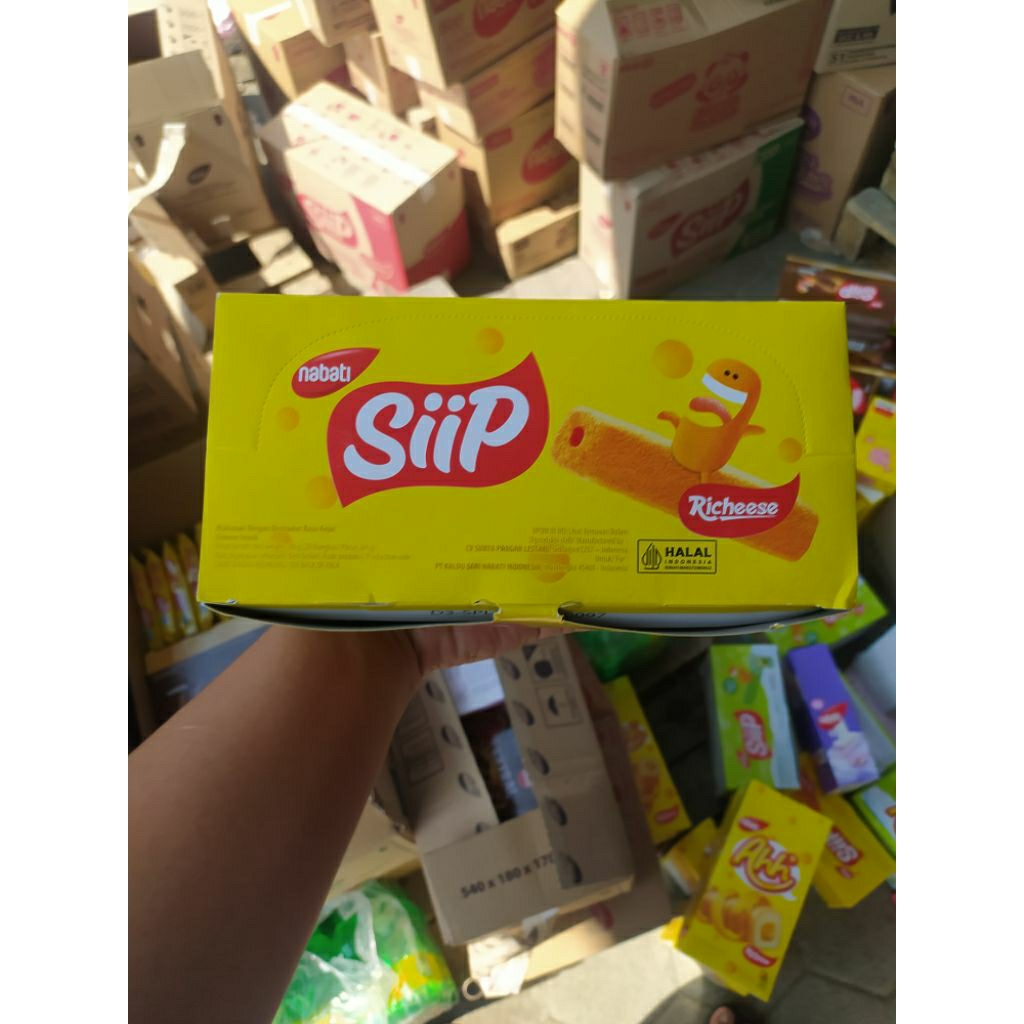 

Siip keju 4gr (20pcs) /nabati siip 500/siip keju 500/snack