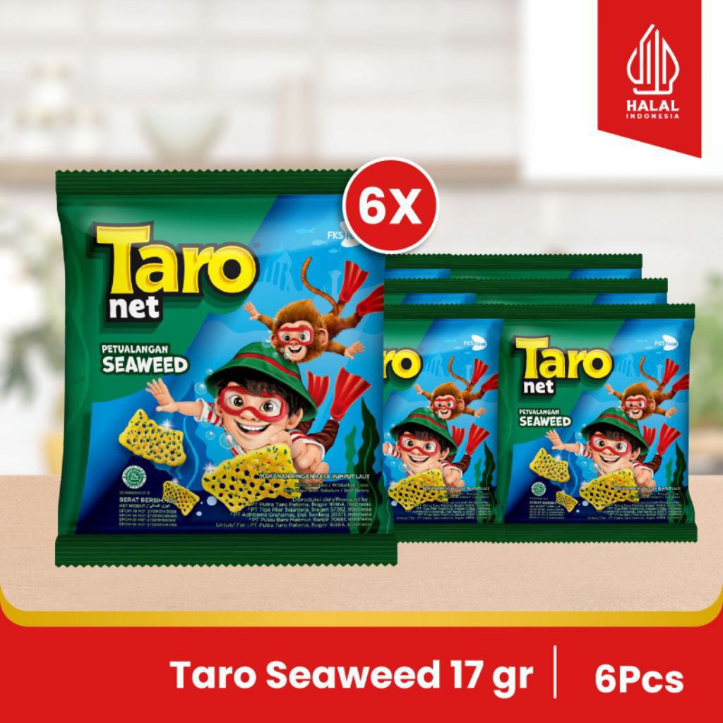 

FKS FOOD || Paket Bundling - Taro - Seaweed - Small Pack - 17gr - 6pcs