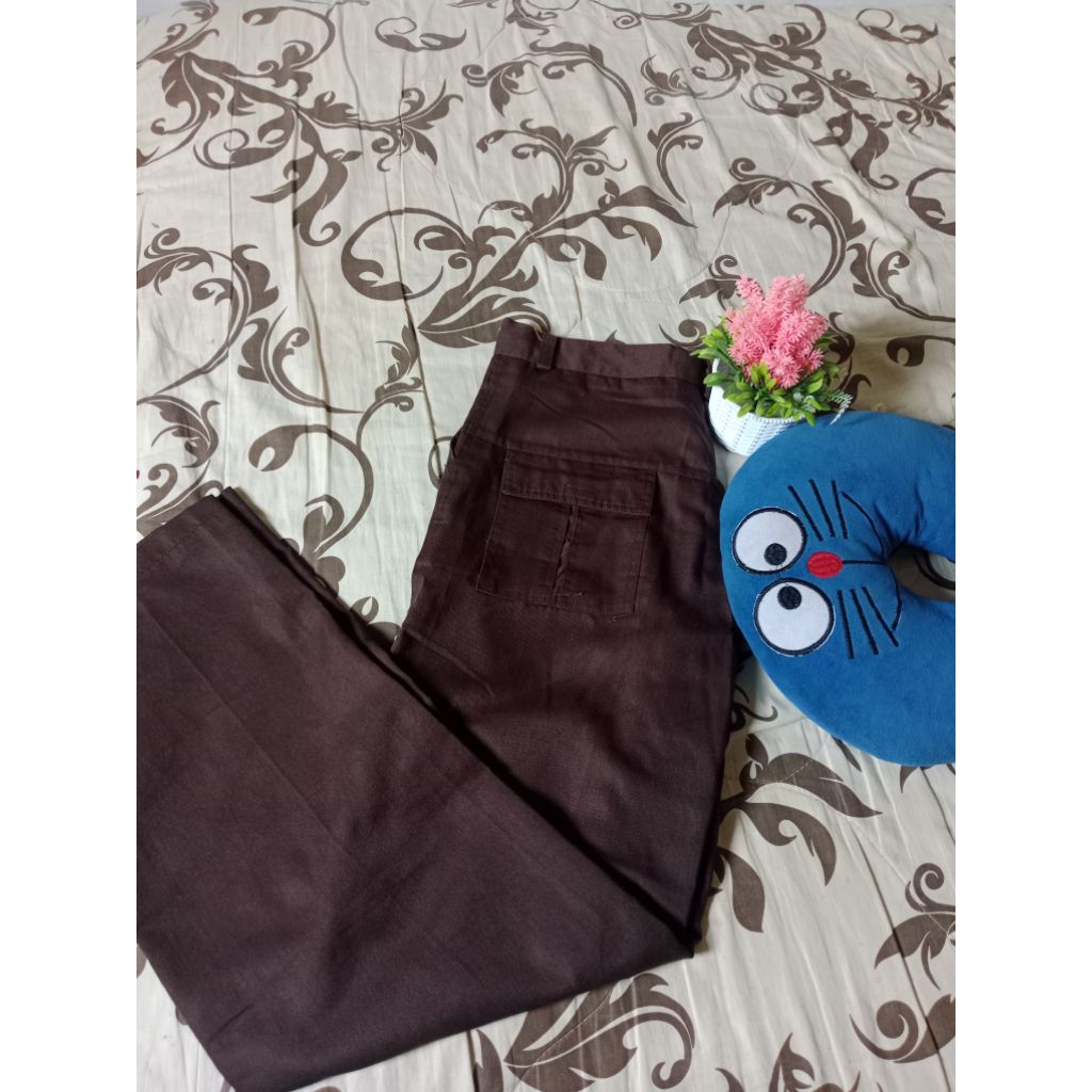 preloved celana panjang pramuka cargo
