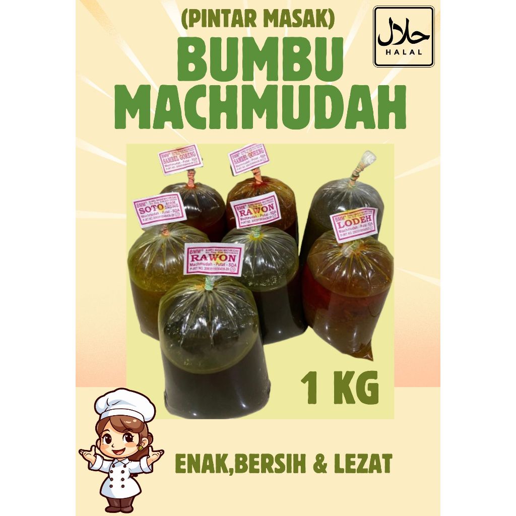 

Orenjuicis - (BMM) Bumbu Masak Machmudah 1kg