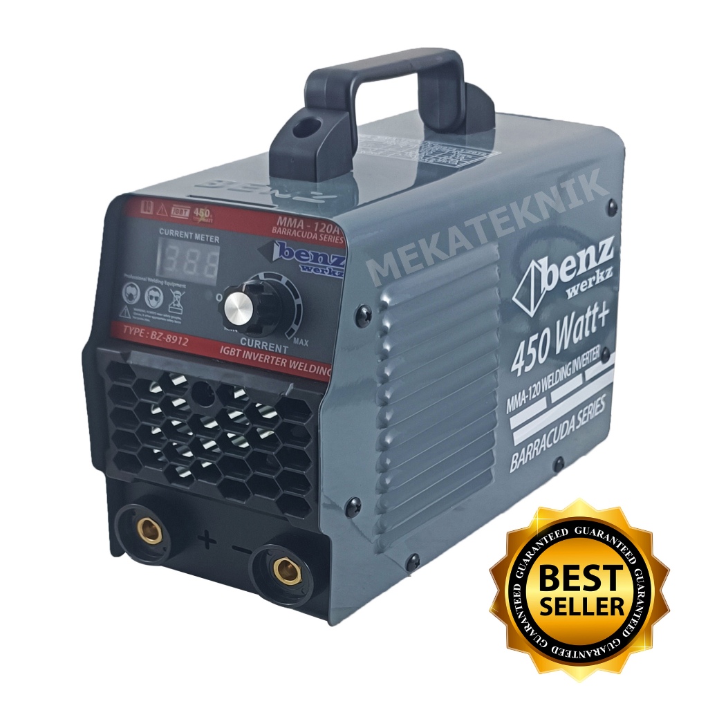 MESIN LAS 450 WATT DIGITAL BENZ BARRACUDA / TRAVO LAS 450WATT / MESIN LAS LISTRIK / TRAFO LAS 450 WA