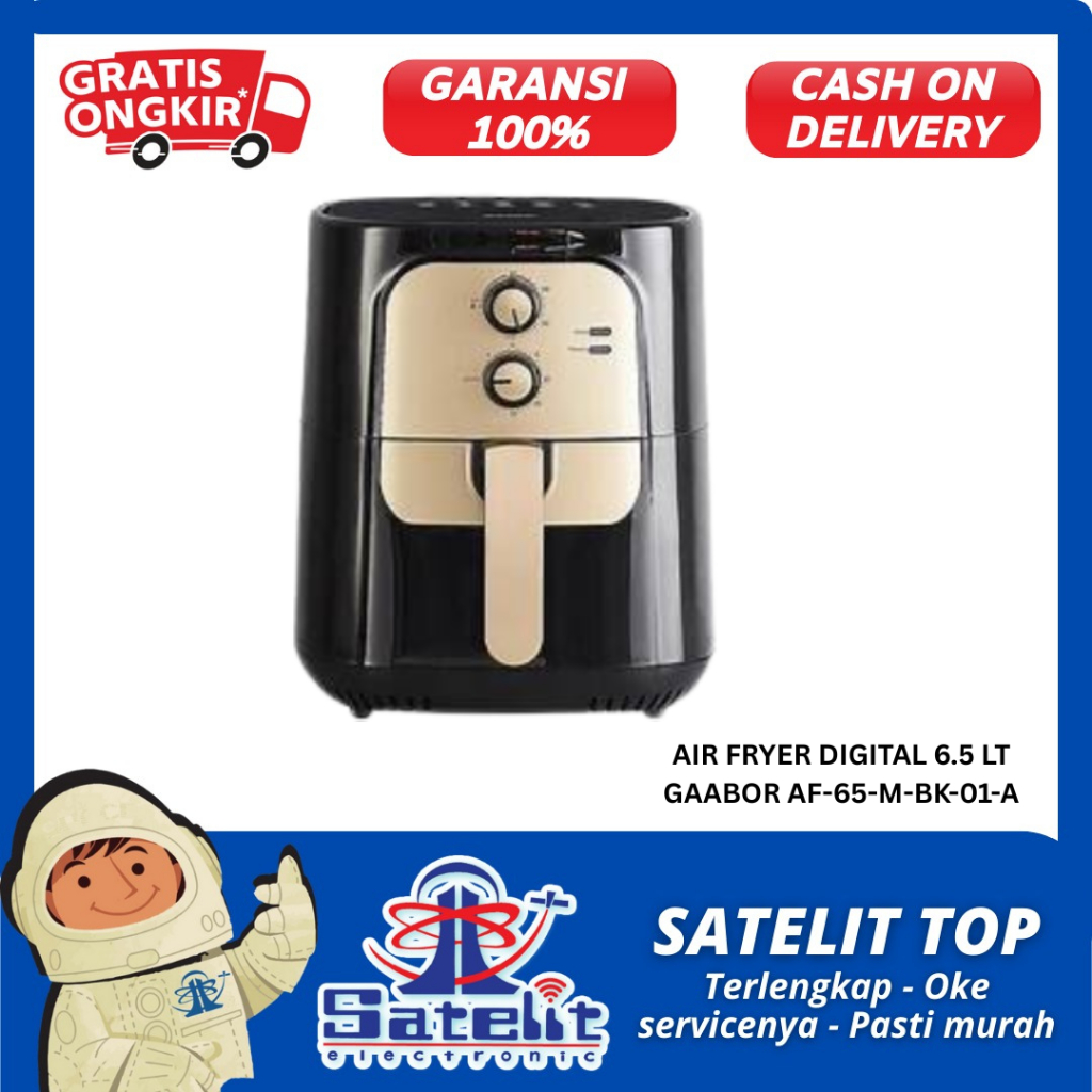 GAABOR AIR FRYER 6,5L AF65M-BK01A