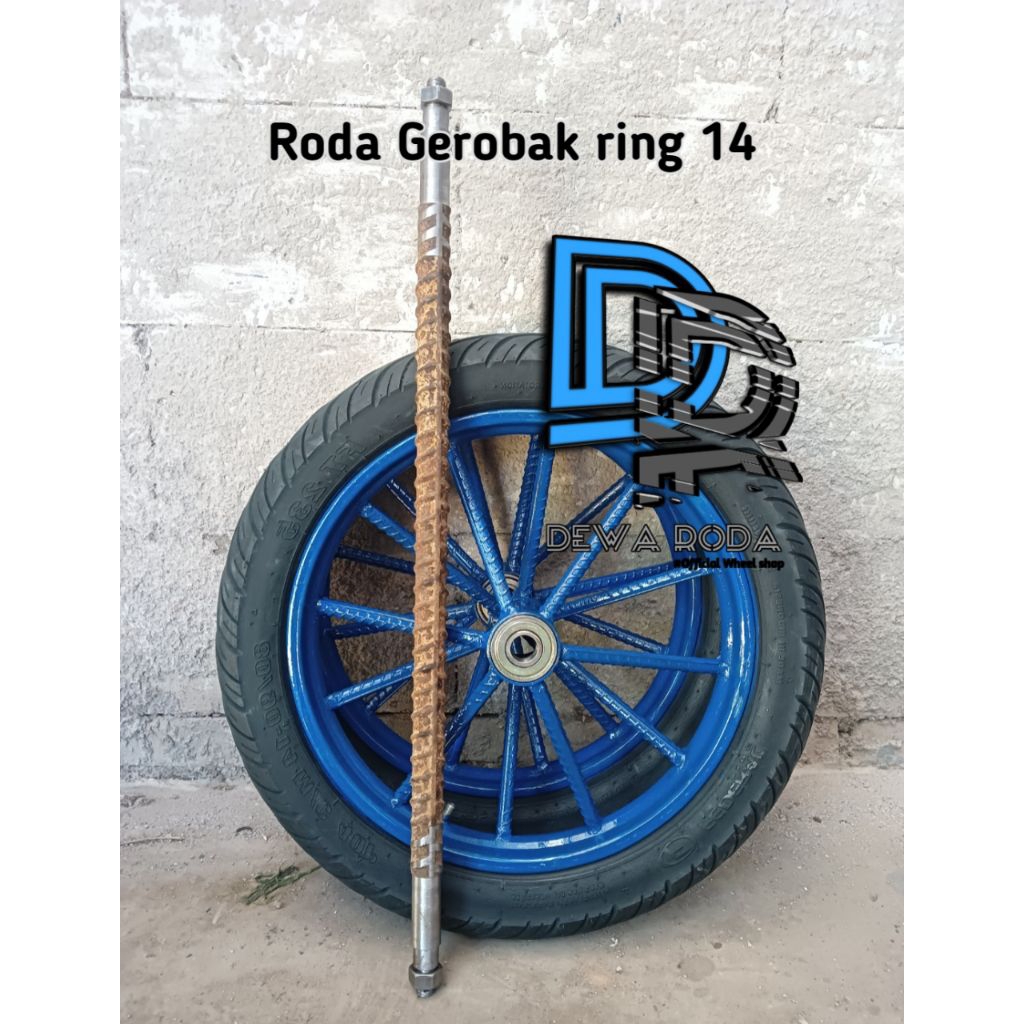 RODA GEROBAK RING 14 ( MIO )