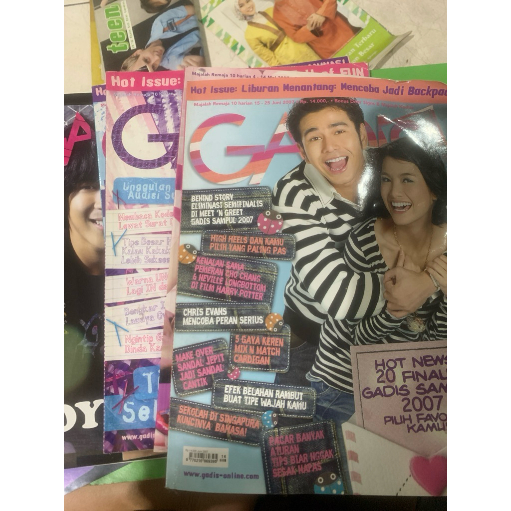 majalah gadis 2007