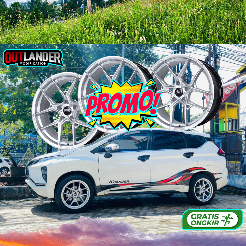 velg racing hsr velg r18 velg mobil xpander innova Accord New Brv Civic Crv dll hsr wurzburg r18