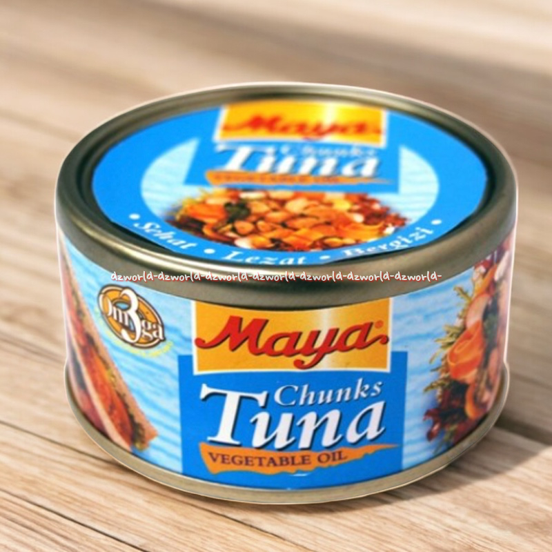 

Maya Chunks Tuna In Vegetable Oil 185gr Ikan Tuna Dalam Minyak Kedelai Makanan Ikan Kemasan Kaleng Instan Mengandung Omega 3