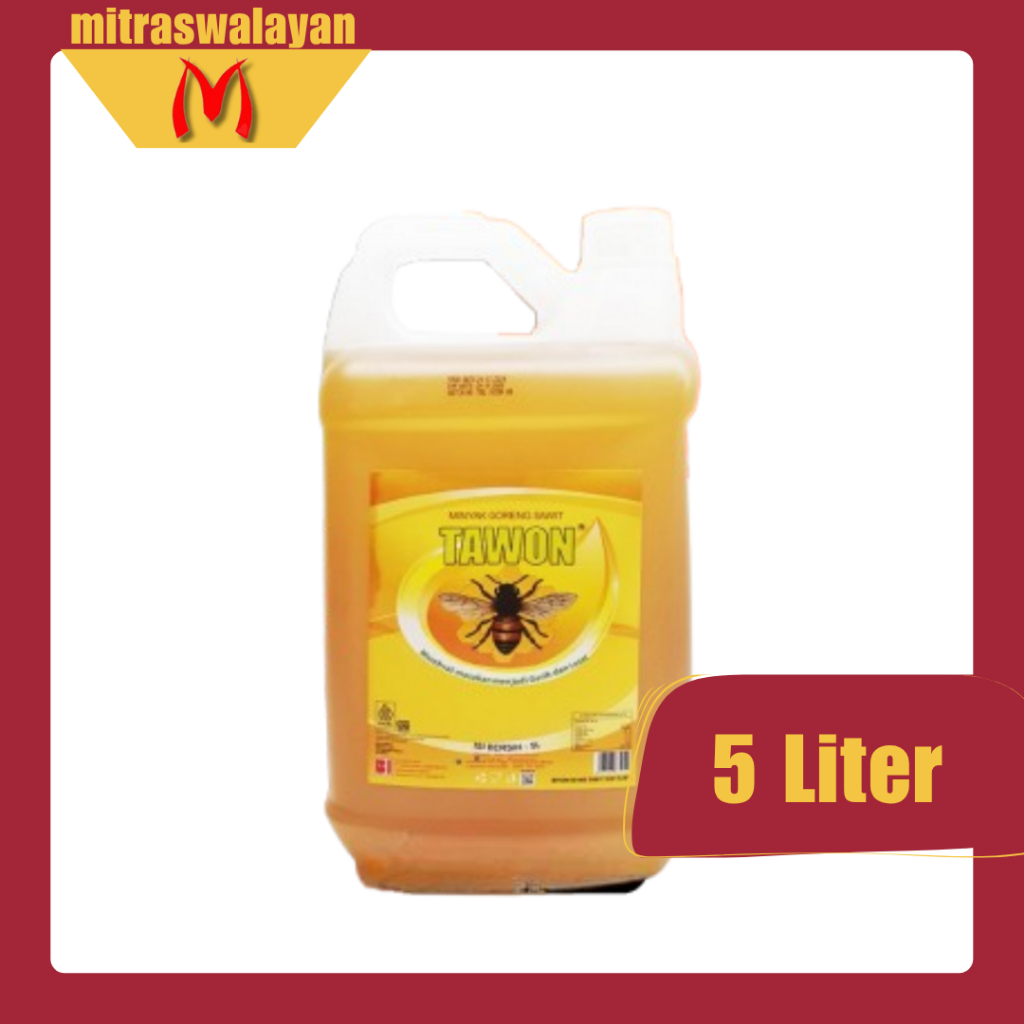 

Minyak Goreng Tawon Kemasan Jerigen 5 Liter