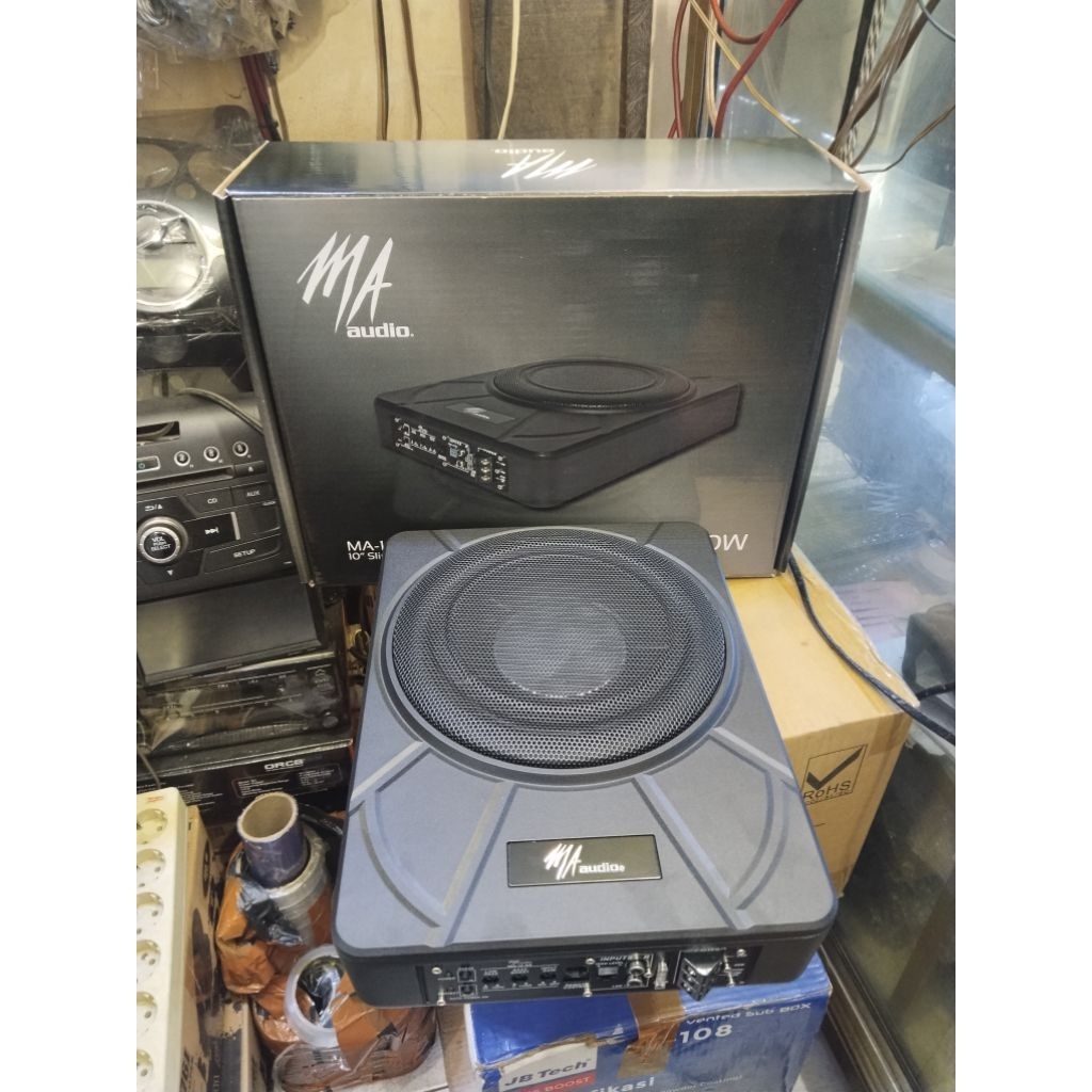 Subwoofer aktif MA AUDIO 10inch subwoofer kolong jok MA Audio