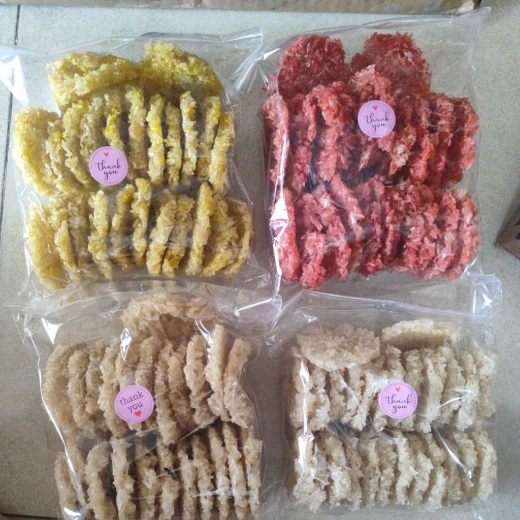 

rengginang mentah kualitas nomor 1 renyah rapuh gurih