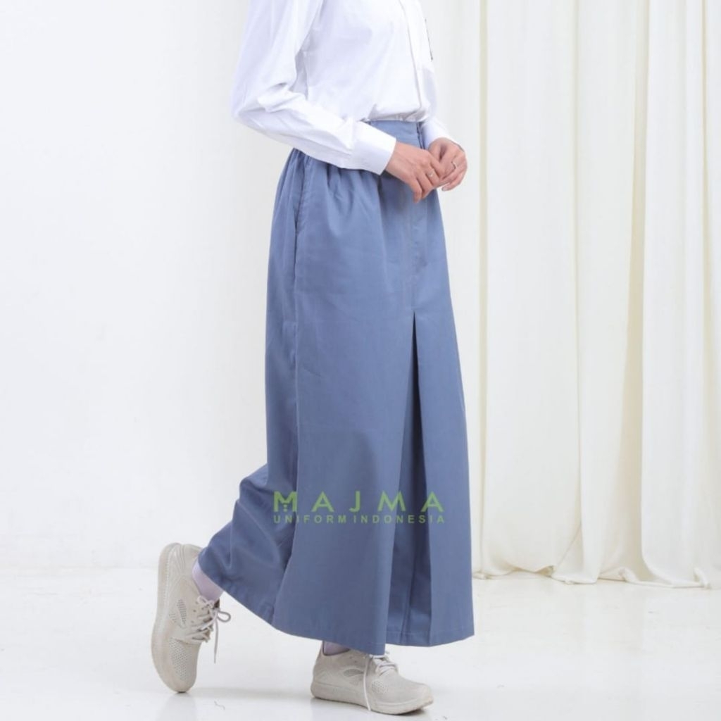 Majma Celana Rok seragam Sekolah SMA perempuan| Rok abu-abu seragam Sekolah SMA perempuan panjang
