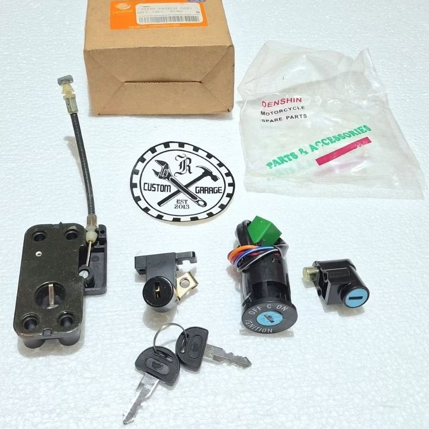 KUNCI KONTAK SET SUZUKI RC80 - RC100 - RC SPRINTER - BRAVO NOS