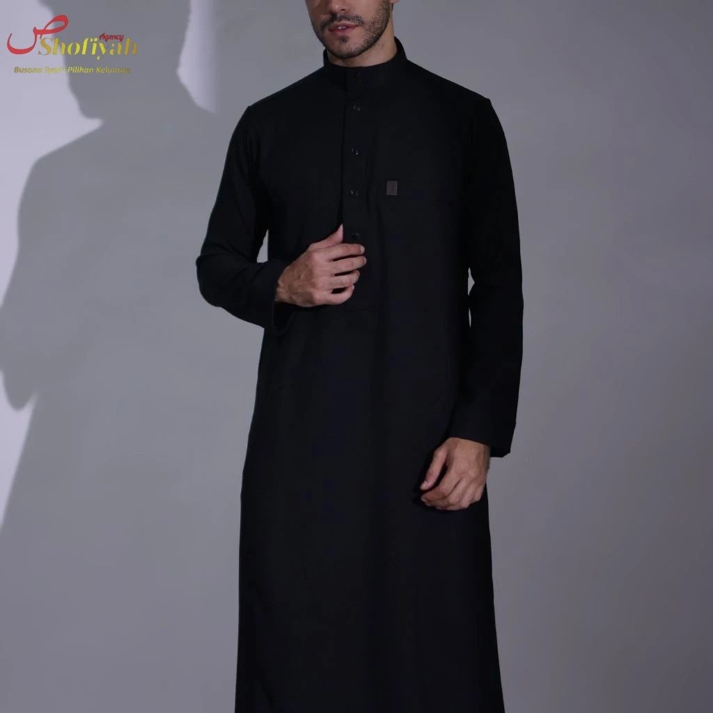 JUBAH WOOL NON MANSET ASSYAUQIE