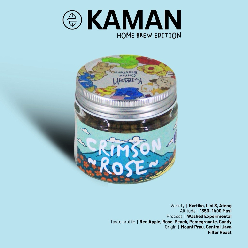

Crimson Rose - Arabica Coffee Premium Grade - Kaman Coffee Roaster