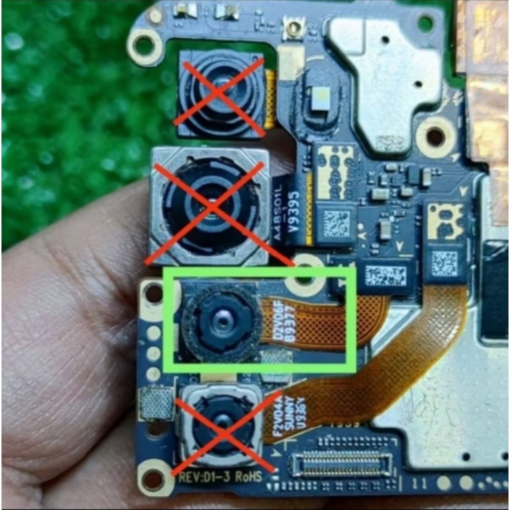 Kamera Belakang Depth Redmi Note 8 - Potret Camera Ori Copotan