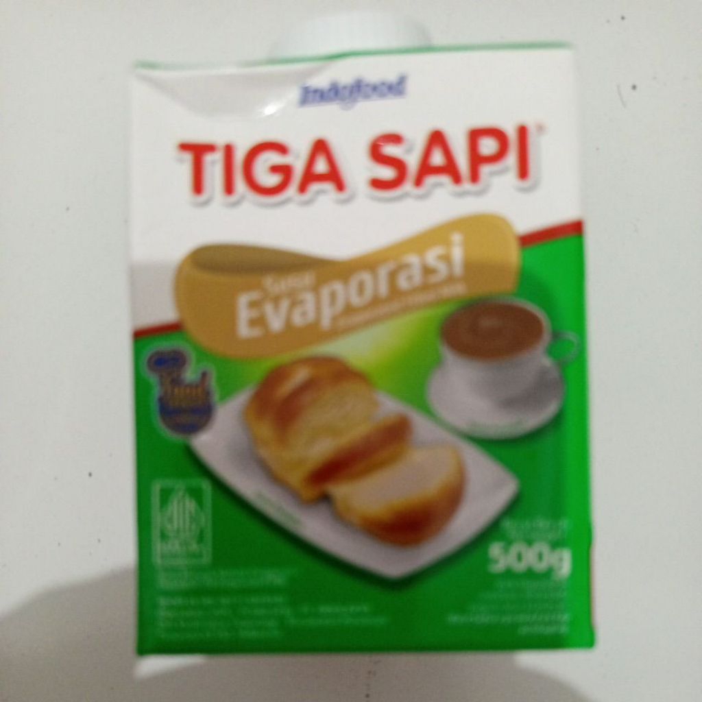

evaporasi tiga sapi 500gr
