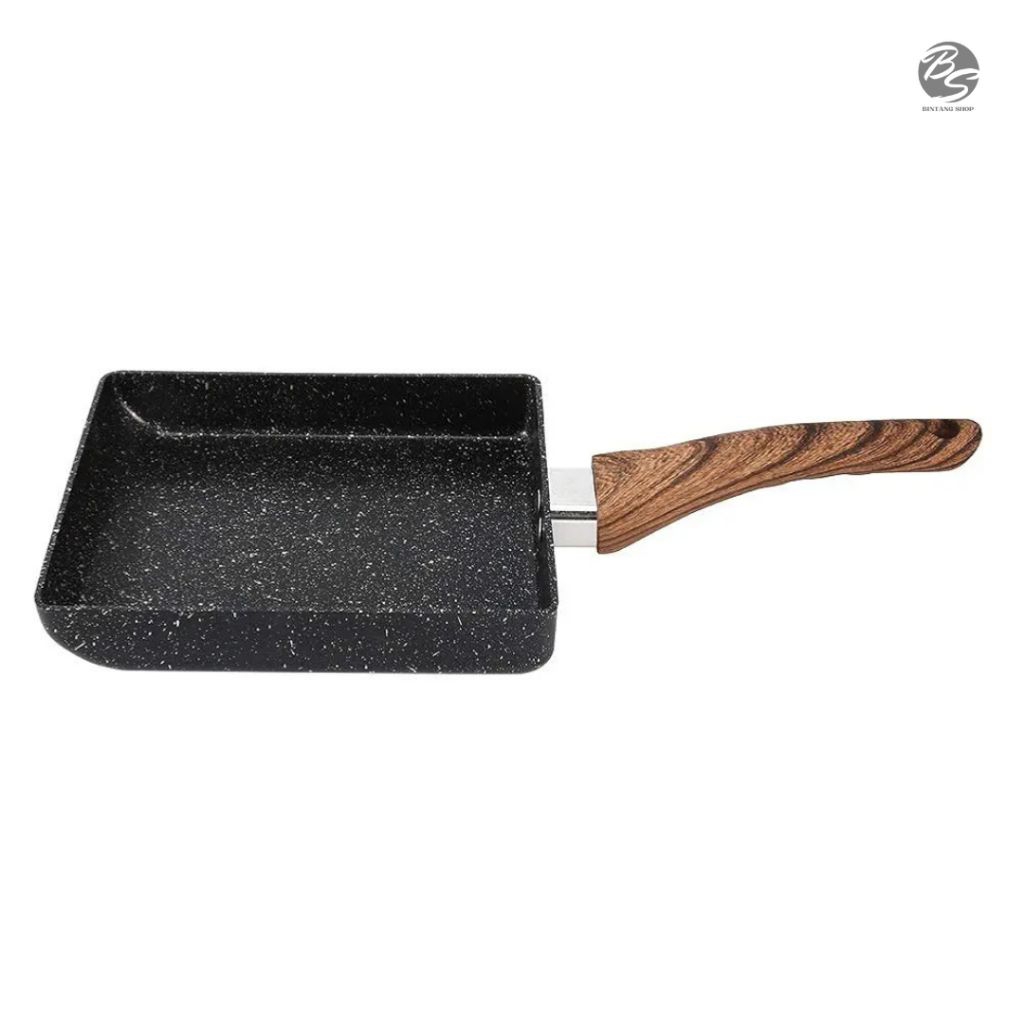 Tamagoyaki Pan Anti Lengket / Japanese Egg Pan / Wajan Telur Kotak Anti Lengket / Wajan Kotak