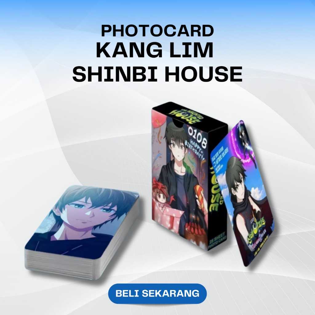 PHOTOCARD SET KANGLIM SHINBI HOUSE PREMIUM 25 SHEET / KANGLIM