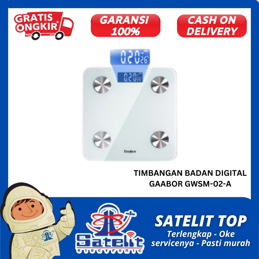 TIMBANGAN BADAN DIGITAL GAABOR GWSM-02-A