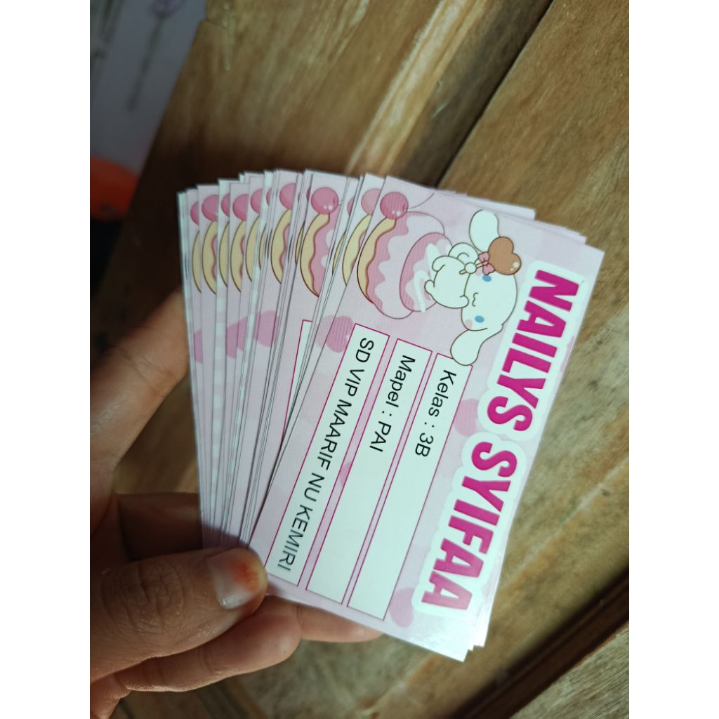 

Stiker Custom Naylis